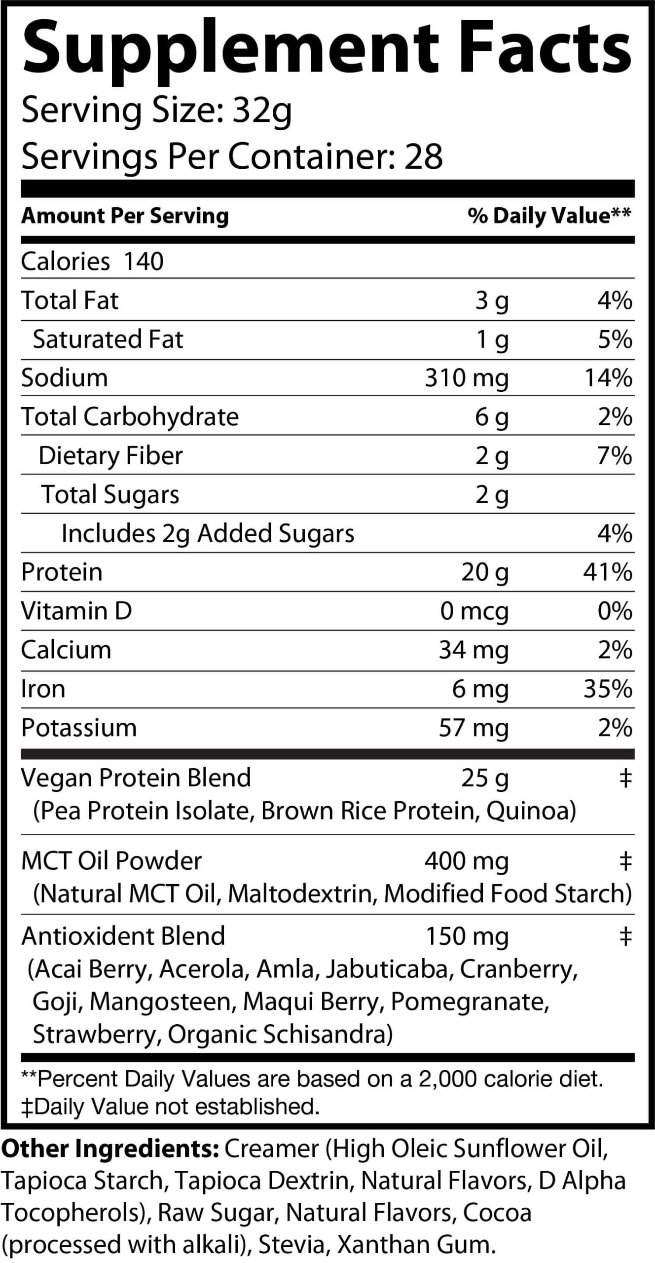 Vegan Protein (Chocolate) - Image 2