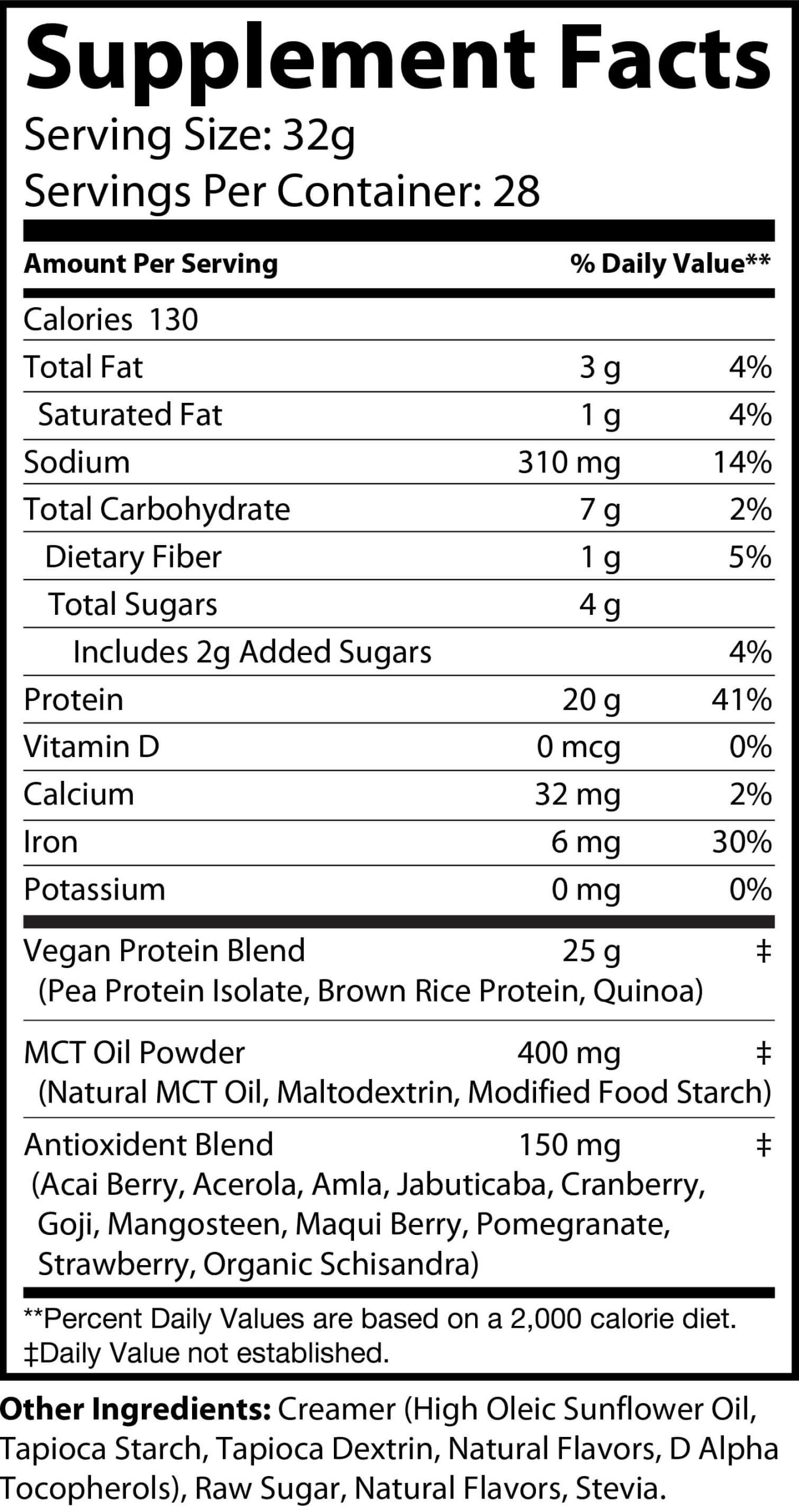 Vegan Protein (Vanilla) - Image 2