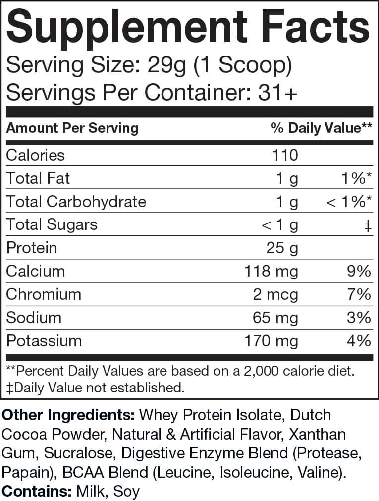 Ultra Pure Whey Isolate Protein - Image 2
